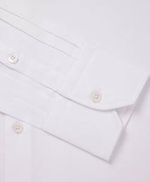 White Slim Fit Royal Twill Formal Shirt