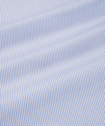 Pale Blue & White Tailored Fit Journey Twill Stripe Formal Shirt